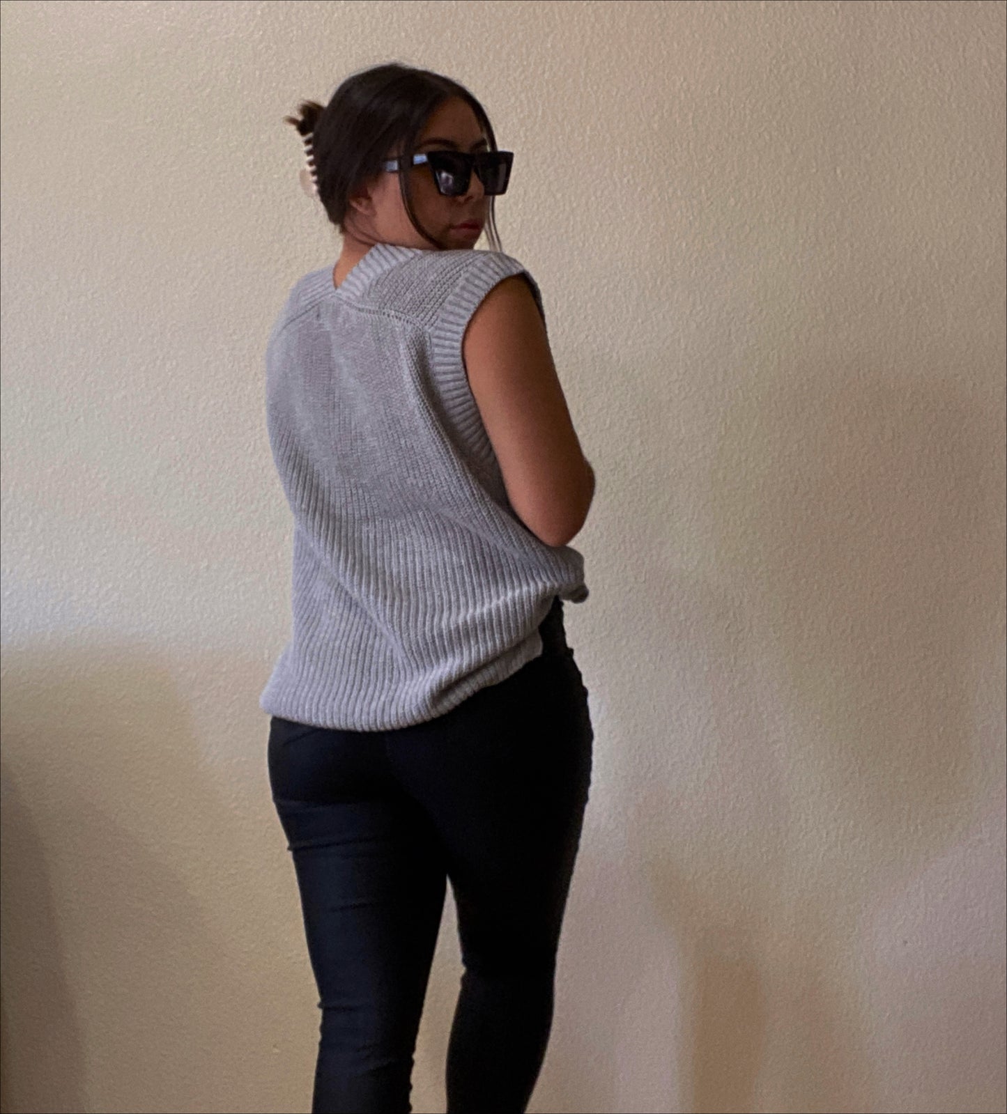 knitted vest