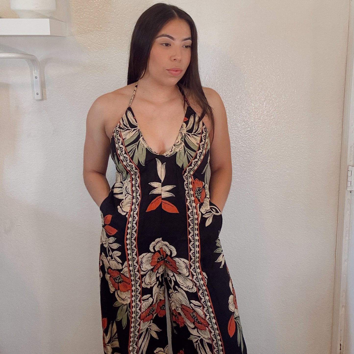 Floral Jumpsuit