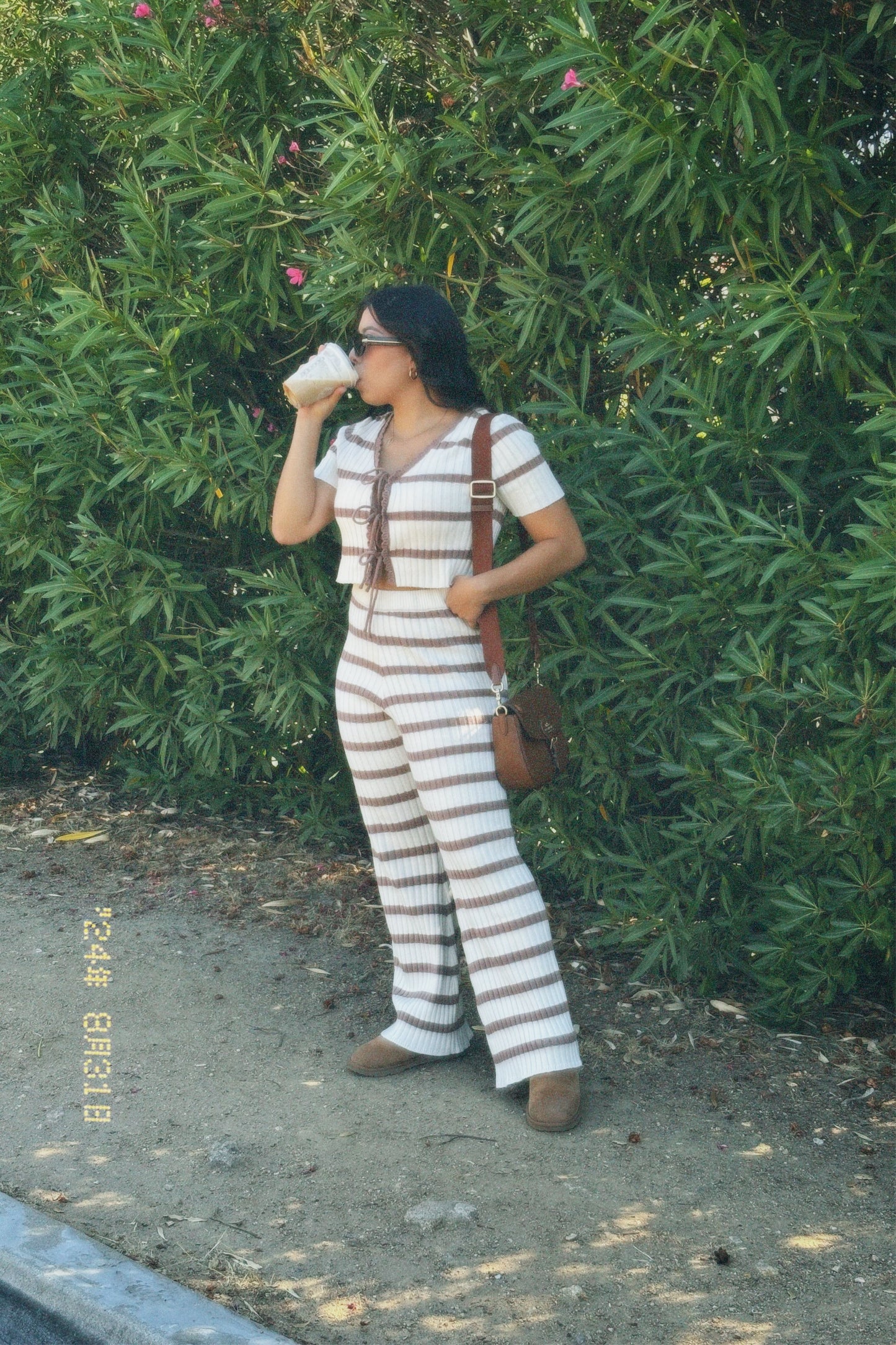 Stripe Knit Set