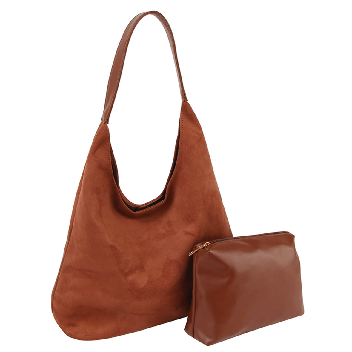 Suede Bag (Carmel)
