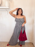 Gingham Jumpsuit
