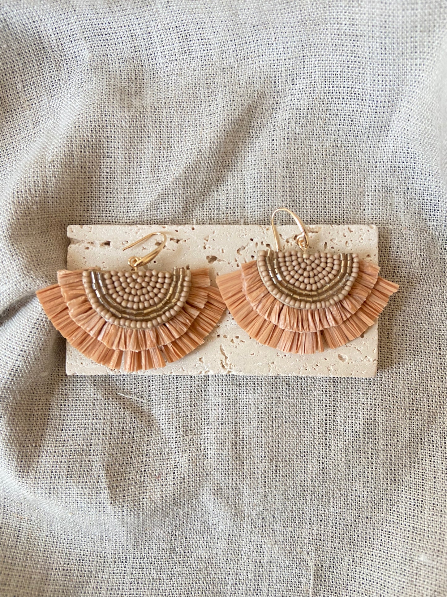 Fan Drop Earrings
