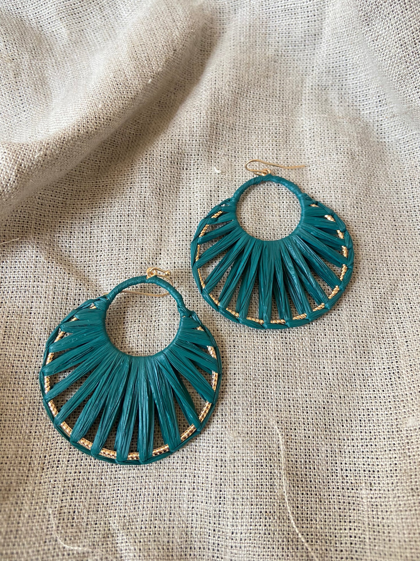 Oval Drop Earrings