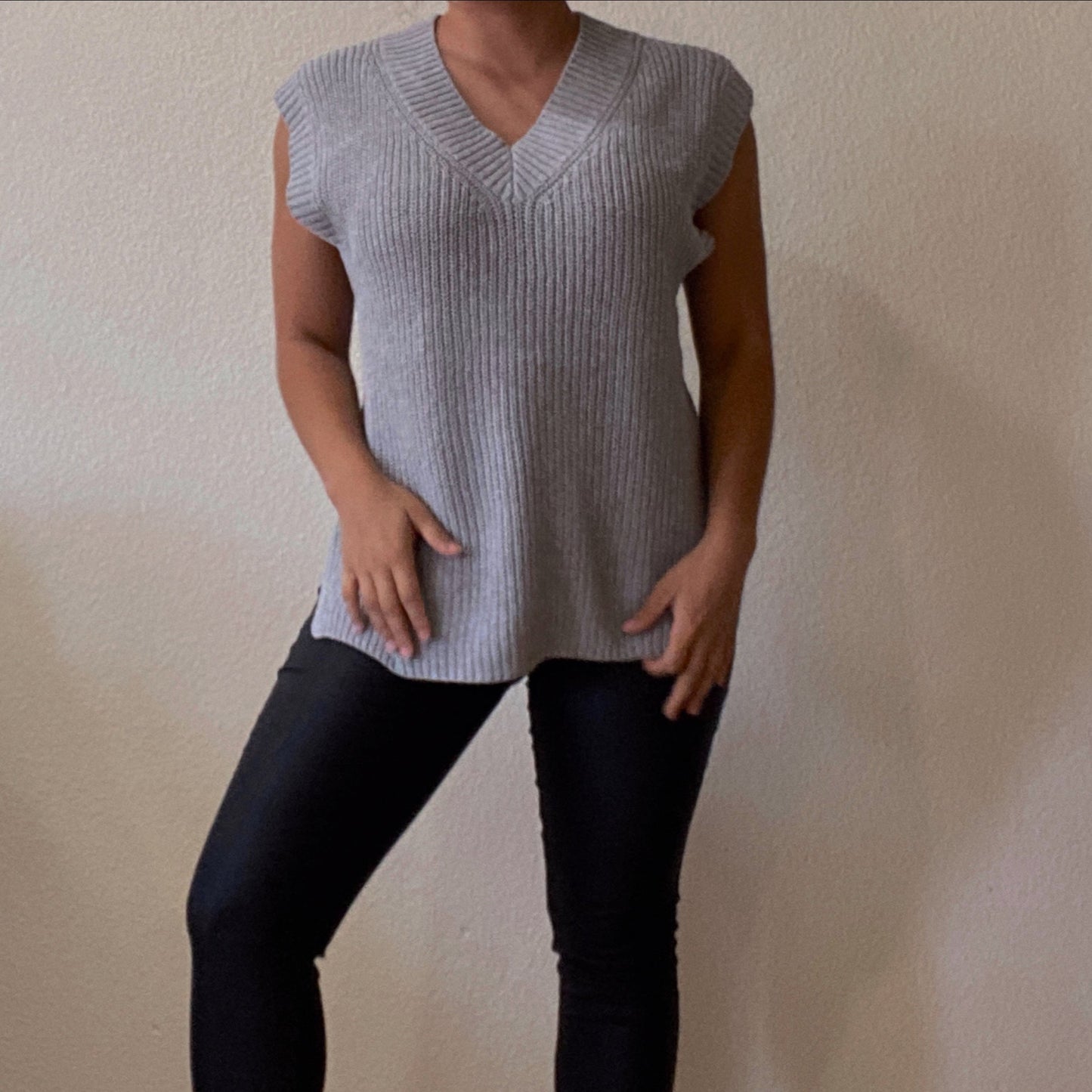 knitted vest